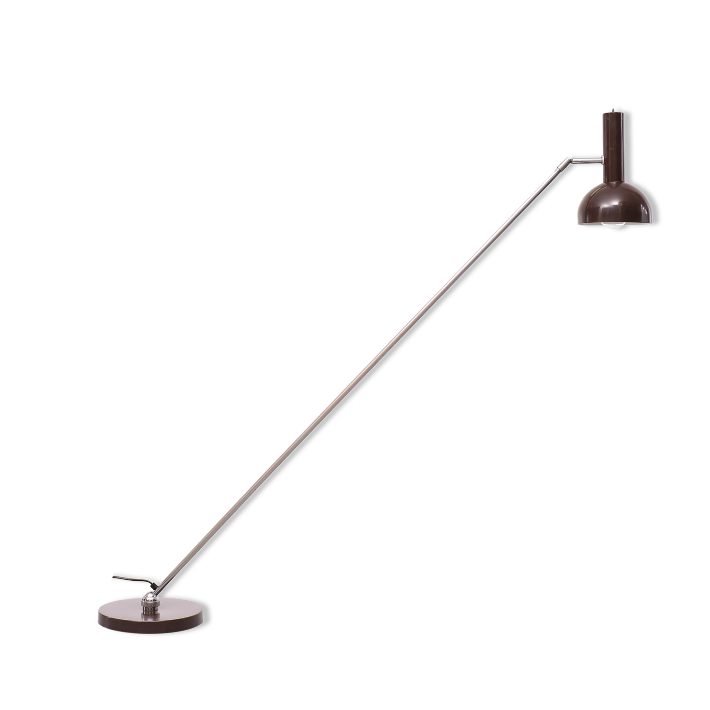 Hala Zeist Bal in Socket Floorlamp H Busquet Dutch, 1960s