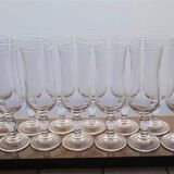 Set of 12 champagne flutes