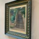 Tableau ancien, huile sur carton