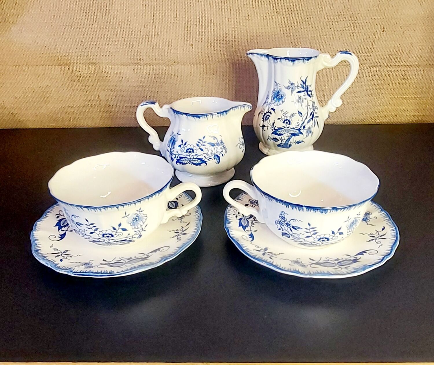 Lancaster tea set from Sarreguemines