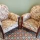 Paire de fauteuils art déco
