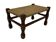 Vintage Stool cane small Stool Mid Century Ottoman 60's design