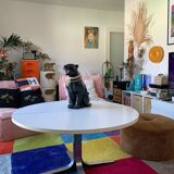 70s retractable coffee table