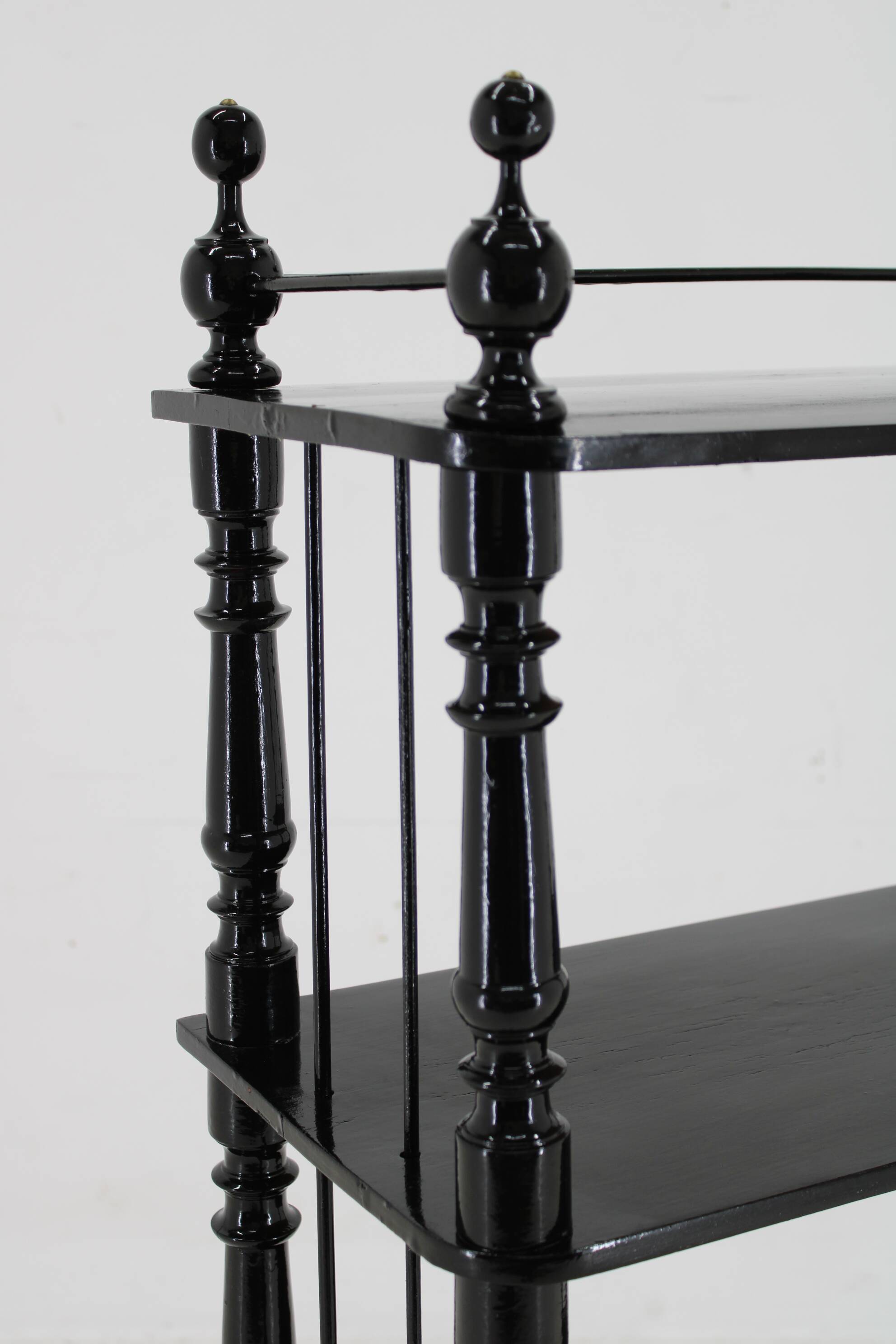 1950s Wooden Etagere, Czechoslovakia