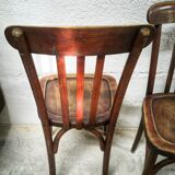 Pair of bistro chairs