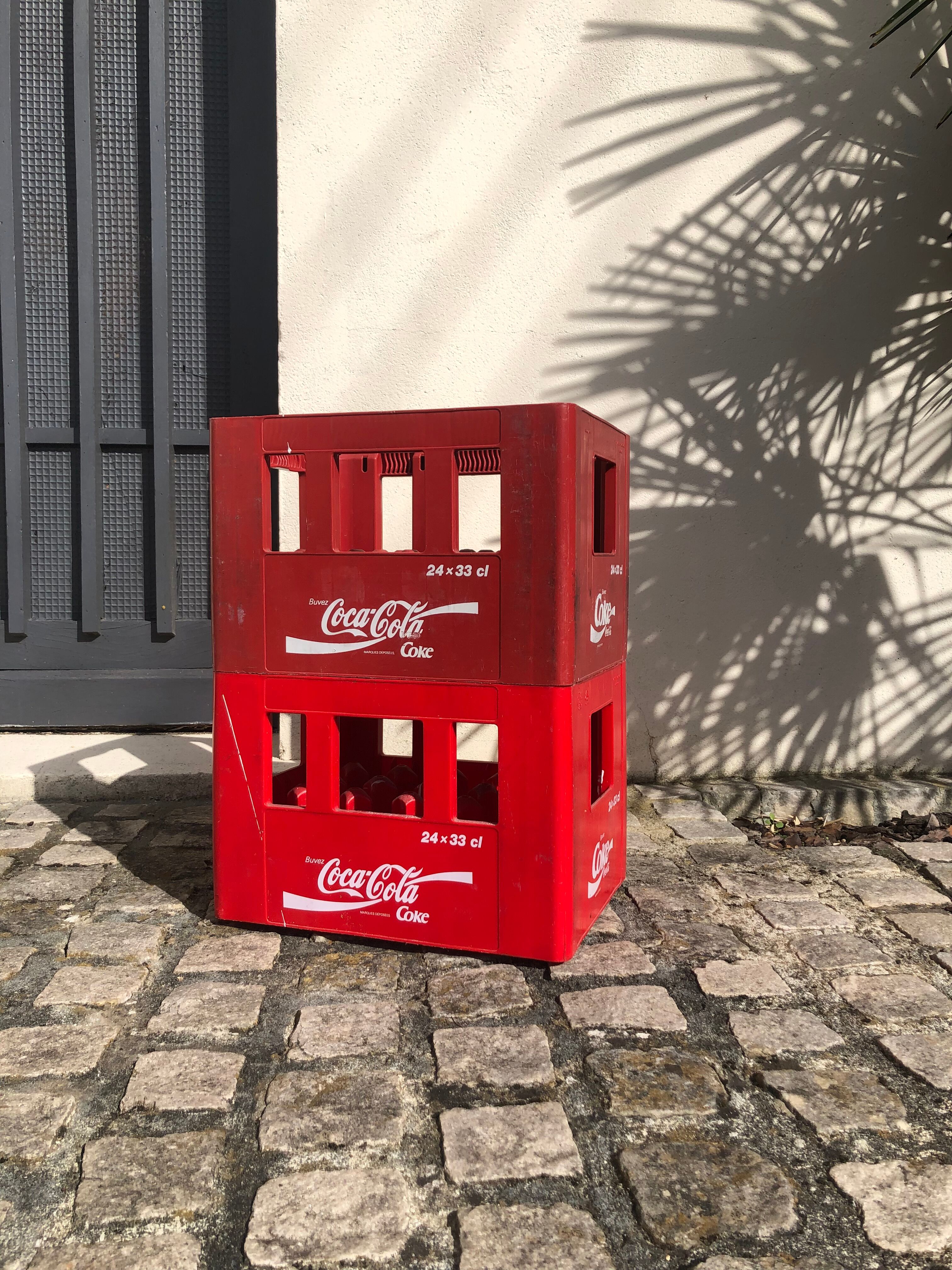 Coca Cola bottle locker