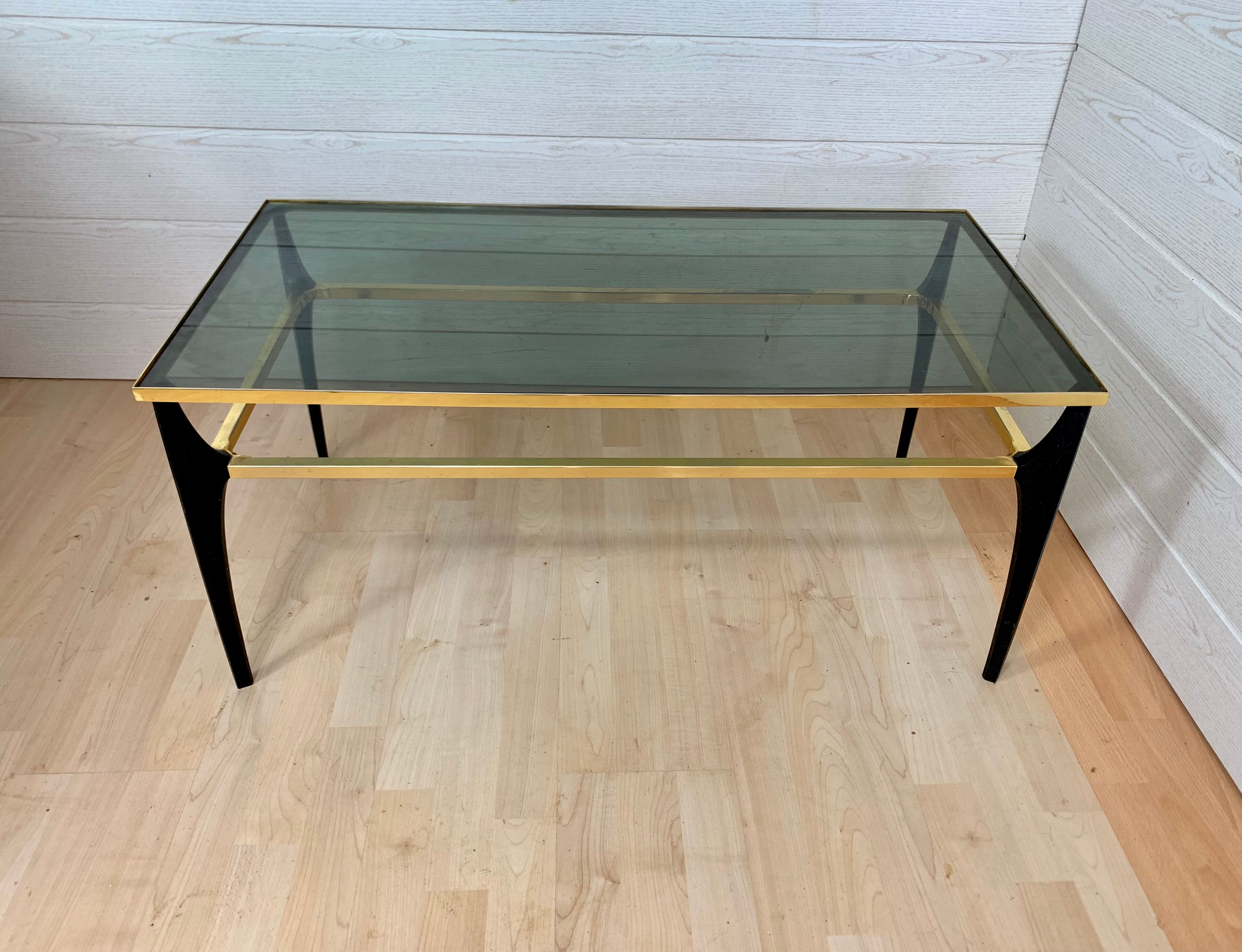 Vintage coffee table Italian design 1960