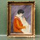 “Louise breastfeeding her child", after Mary Cassatt, 1939
