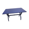 Blue low table