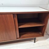 Low sideboard, 1950s/60s, from the Jean Zay University Residence in Antony