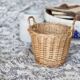 Petit panier mini en osier vintage
