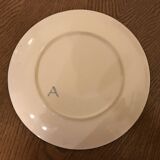 Assiette décor oiseau