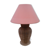 Lampe en osier