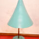 United Nations light blue lamp (UN) 50-60s