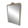 Louis XV style mirror in wood and patinated stucco, 19th century