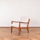 Danish Teak Senator Lounge Chair by Ole Wanscher for France & Son, 1960s.