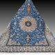 Tapis d'Orient Persan Iran Naïn laine et soie -3.20 X 210 Mètres