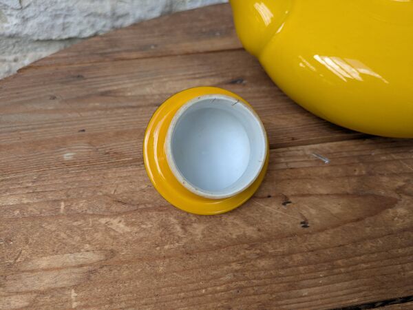 Théière jaune année 60/70 série Pop Design Inger Persson Rörstrand Sweden