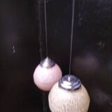 2 glass suspensions from Clichy