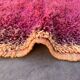 Tapis Marocain Beni M'Guild violet - 187 x 378 cm
