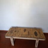 Roger Capron coffee table, herbier model