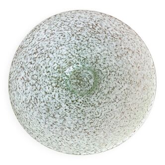 Speckled glass dish