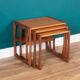 Retro Teak 1960s G Plan Quadrille Nest Of Coffee Tables