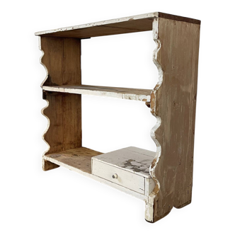 Pink workshop shelf