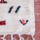 Moroccan Berber rug Beni Ourain 1X1.5 cm