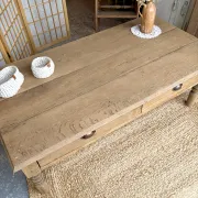 Table basse en chêne 