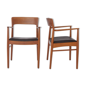 Ensemble de 2 fauteuils - korup stolefabrik