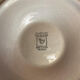 Set of 3 oyster plates barbotine majolica model chantilly ceramics