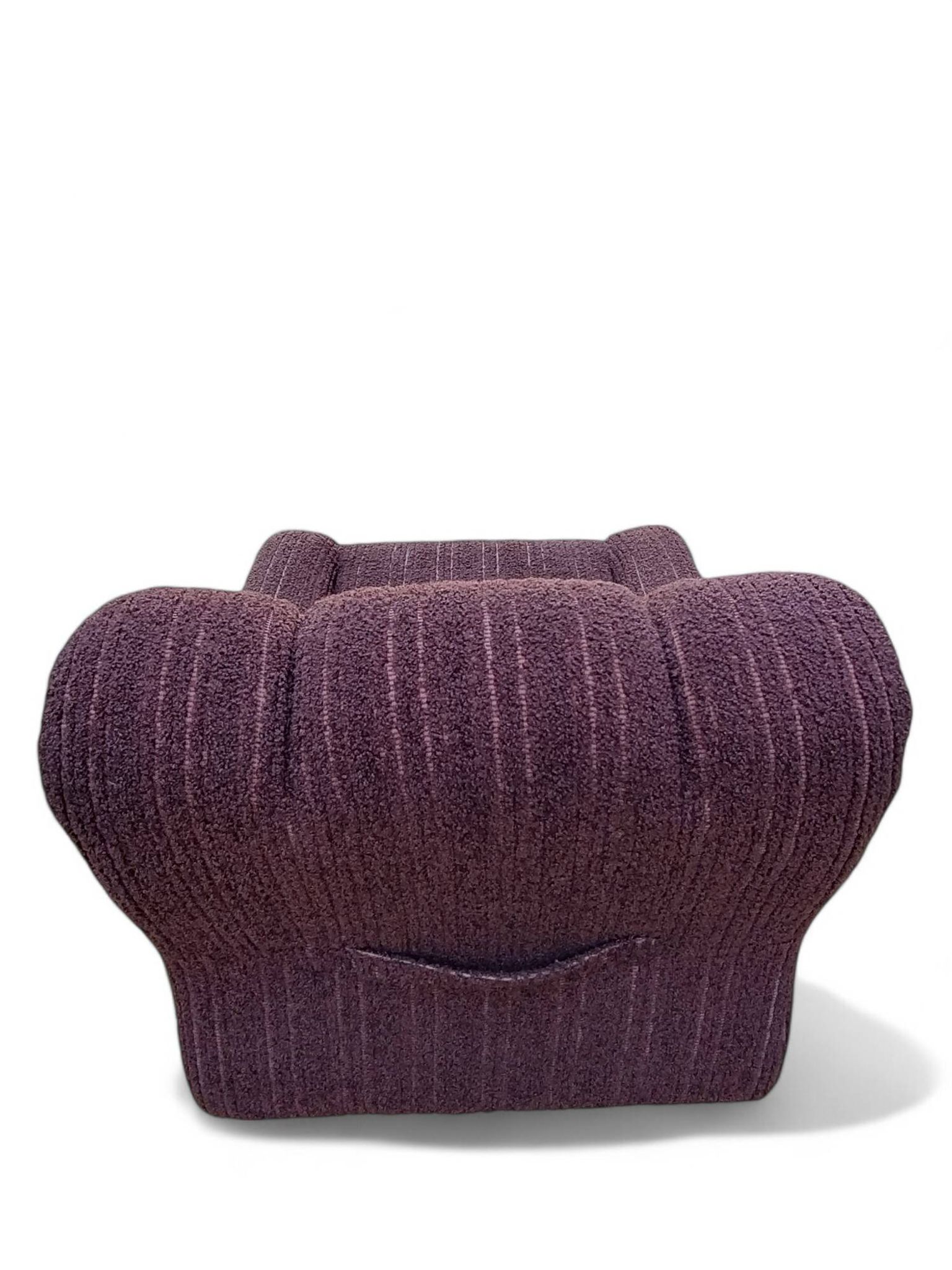 Vintage chocolate armchair 1