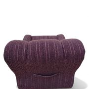 Vintage chocolate armchair 1