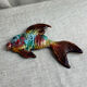 Glazed ceramic fish