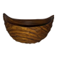 Coupe bois monoxyle brutaliste