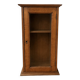 Small antique wooden display cabinet – glass door