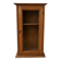 Small antique wooden display cabinet – glass door