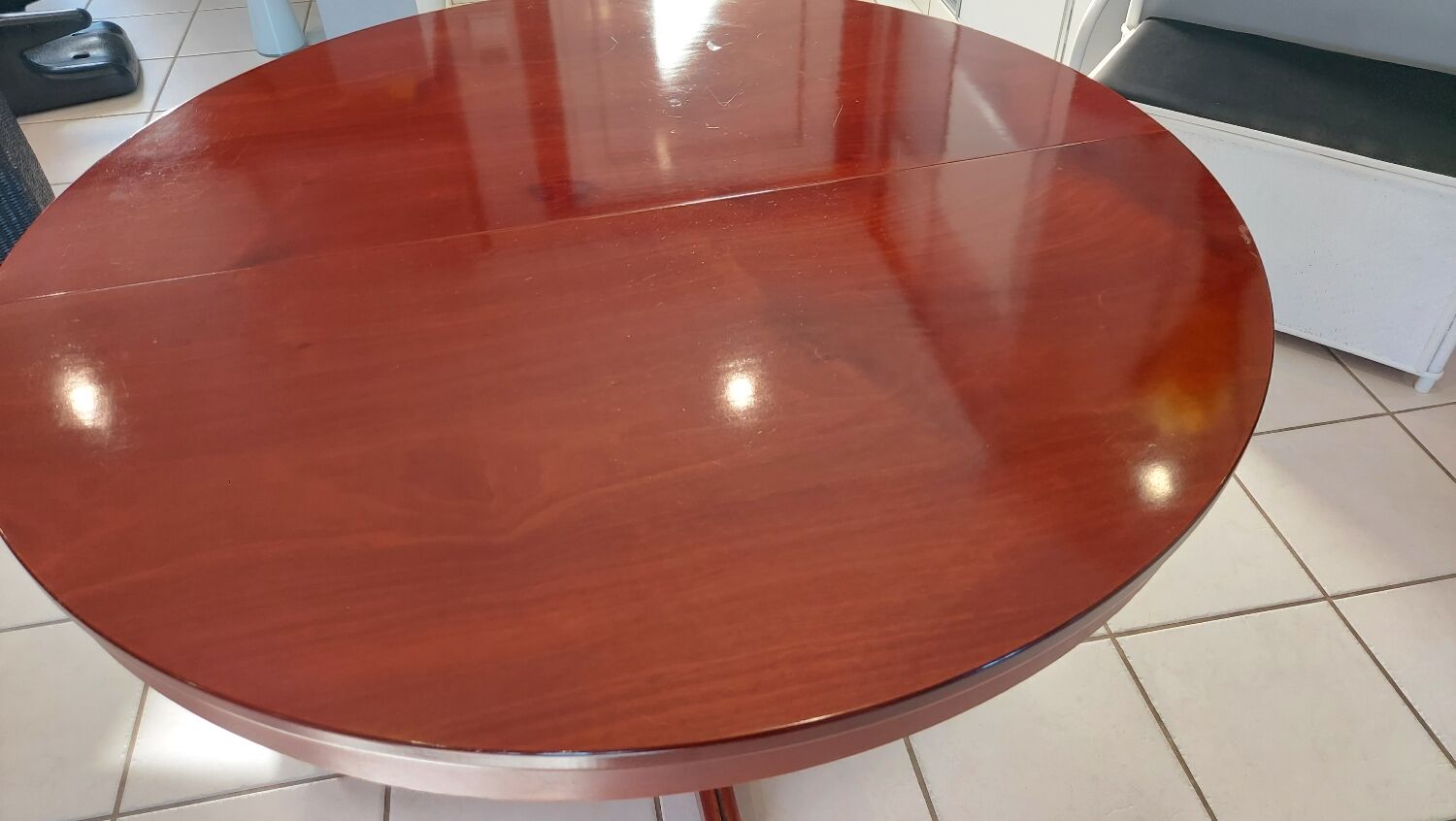 Vintage Baumann extendable table 1970s