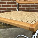 Set of 4 chairs model Cesca B32 designed by Marcel Breuer design