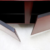 Leather buffet by De Couro from Brazil - 1980s