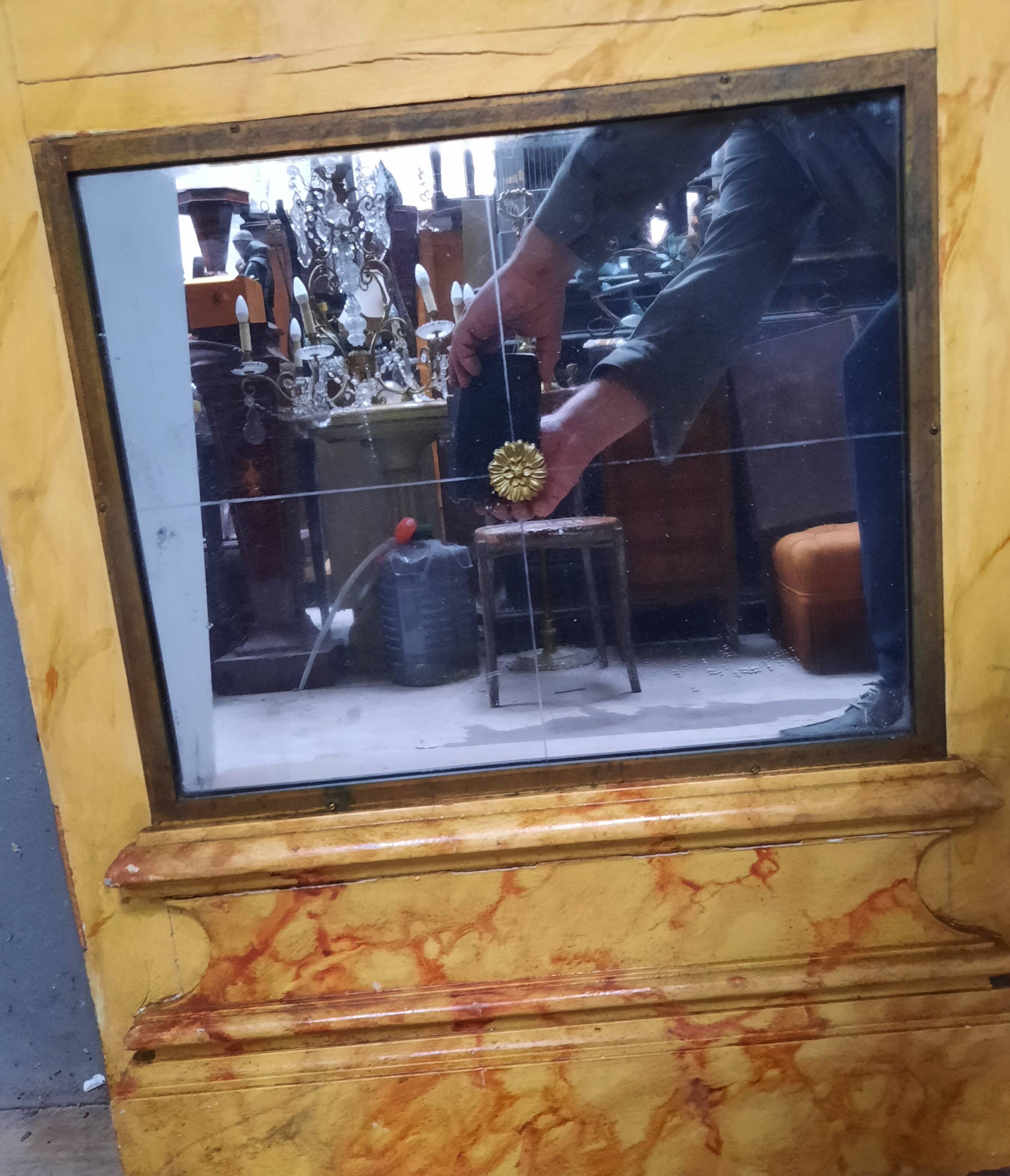 Pair of mirror panels