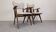 Pair of Scandinavian bridge armchairs in teak, Denmark circa 1950.