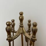Vintage gold mantelpiece