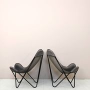 Paire de chaises Safari Vintage
