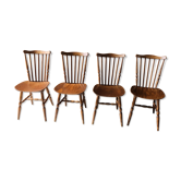 Set of 4 Baumann bistro chairs, Tacoma model