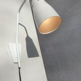 Fixed wall lamp offset 1950 white Ki-e-klair