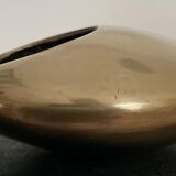 Modernist ashtray in solid bronze