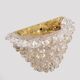 Pair of Mid-century Modern Italian "Rostrato" Murano Glass Sconces
