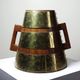 Large handcrafted wooden and brass via ferrata, traditional vintage style